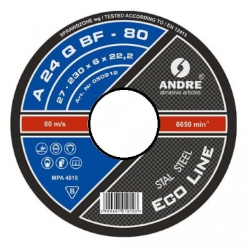Tarcza 230x6,0x22 eco LINE...
